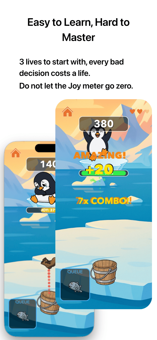 Feed the Penguin Screenshot 2